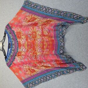 Charlie Paige shear colorful over top one size fits all